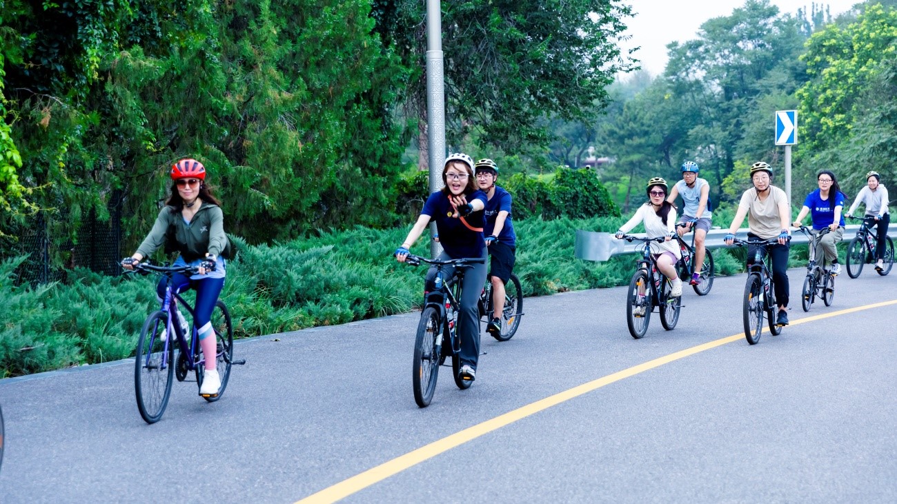 「騎行雁棲湖，凝聚團隊力！」 一日騎行團建，挑戰(zhàn)與美景同行！