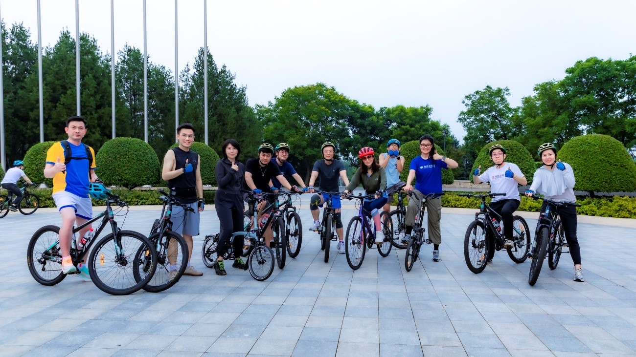 「騎行雁棲湖，凝聚團隊力！」 一日騎行團建，挑戰(zhàn)與美景同行！